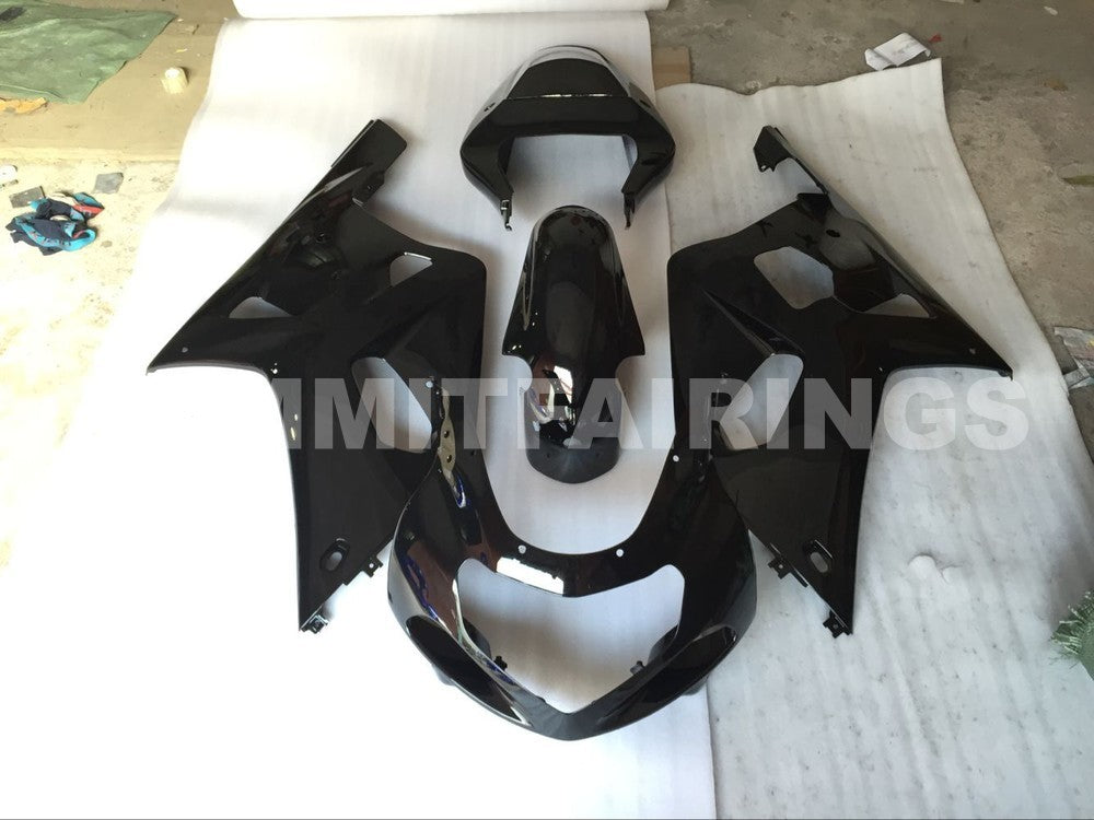 Fairings For Suzuki - GSXR600-750 K1 2001-2003 Gloss Black