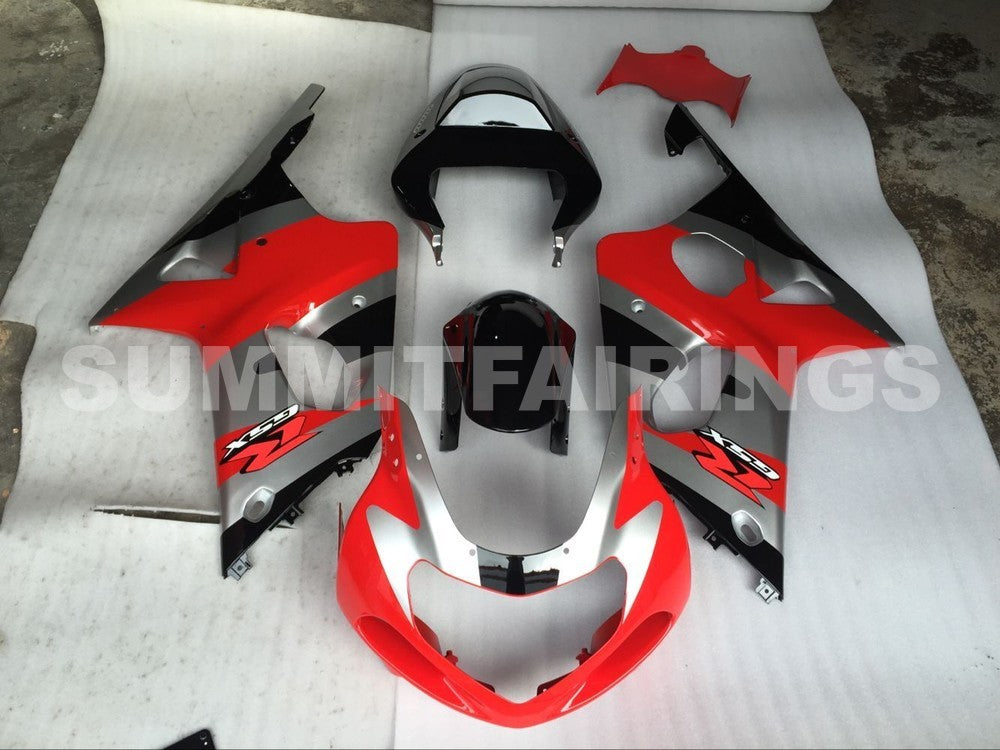 Fairings For Suzuki GSXR 1000 Black & Red GSXR (2000-2002)