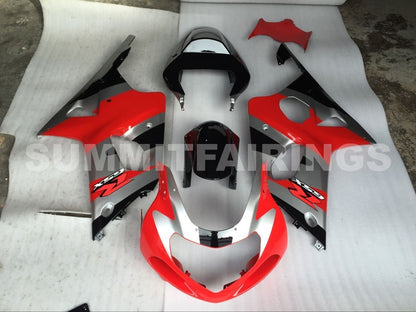 Fairings For Suzuki GSXR 1000 Black & Red GSXR (2000-2002)