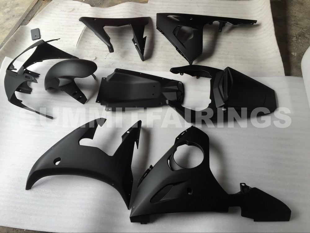 Fairings For Yamaha - YZF-600 R6 2005 Matt/Gloss Black