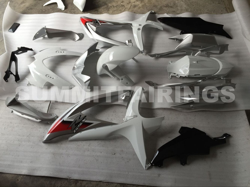 Fairings For Suzuki GSXR 600 750 (2008-2010) White Black Red