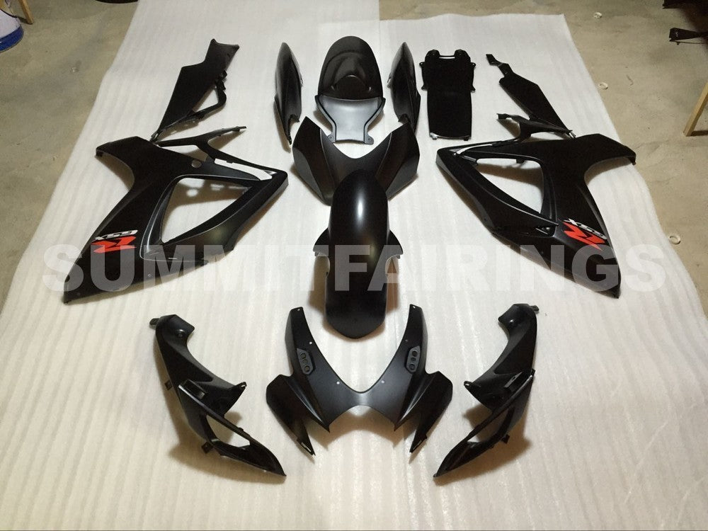 Fairings For Suzuki - GSXR600-750 K6 06-07 Matt Black