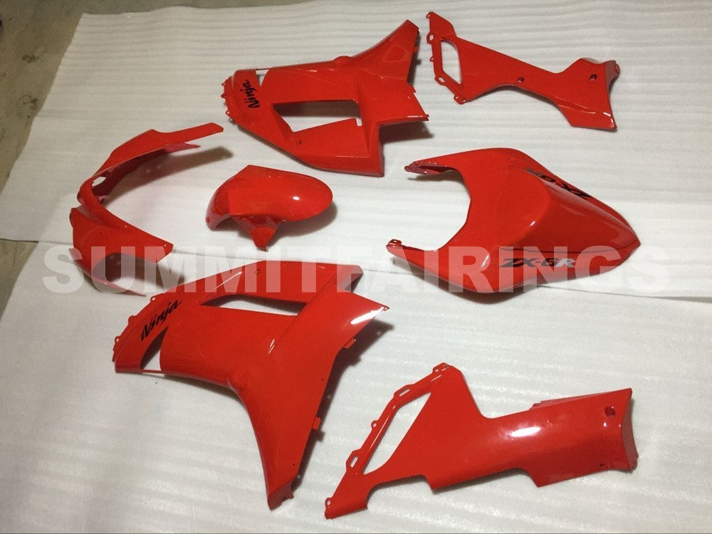 6セット Fairings For Kawasaki ZX6R ZX636 Red Ninja ZX6R (2007-2008
