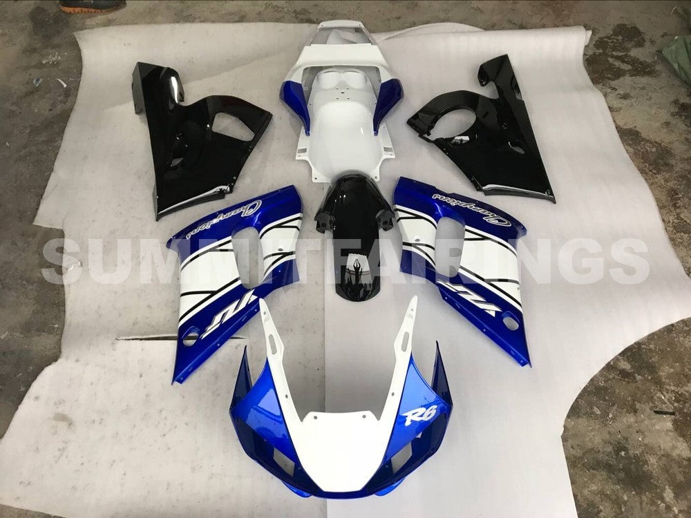 Fairings For Yamaha YZF-R6 Blue Black Champions R6 (1998-2002)
