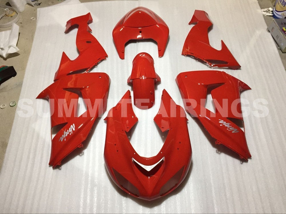 Fairings For Kawasaki ZX 10R Red Ninja (2006-2007)