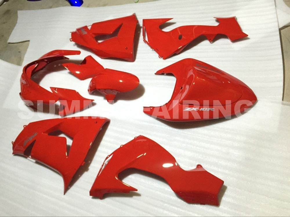 Fairings For Kawasaki ZX 10R Red Ninja (2006-2007)