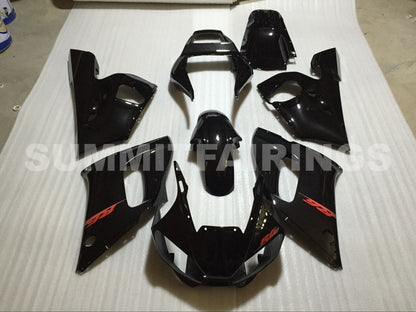 Fairings For Yamaha - YZF-600 R6 1998-2002 Gloss Black Red Decals