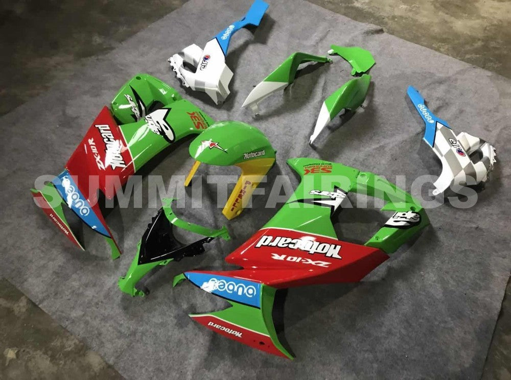 Fairings For Kawasaki ZX-10R, 2008-2009 - Motocard