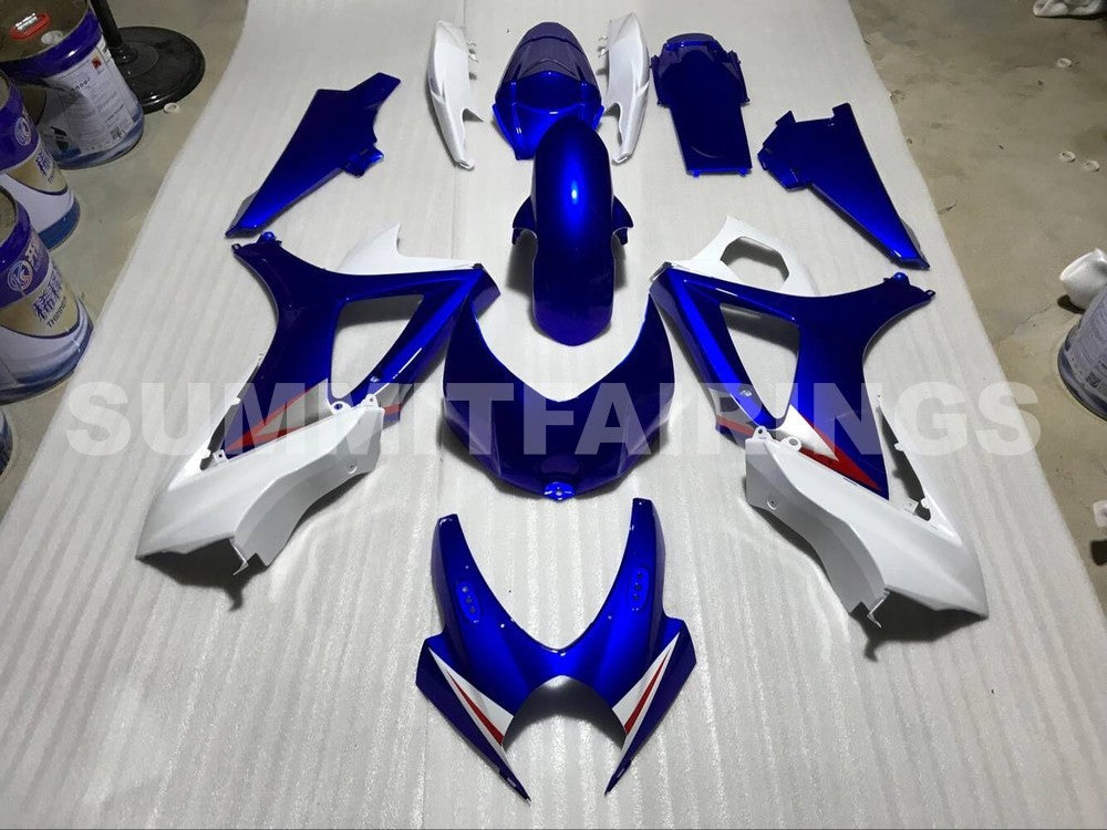 Fairings For Suzuki - GSXR1000 K7 07-08 White Blue