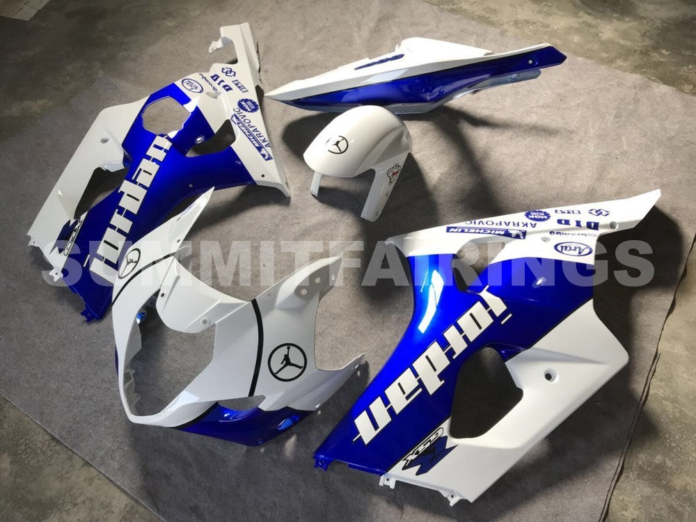 Fairings For Suzuki GSXR 1000 K3 (2003-2004) White Blue