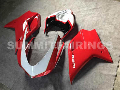 Fairings For Ducati 1098 1198 848 Red White Center 1098 (2007-2011)
