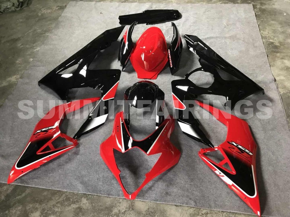 Fairings For Suzuki GSXR 1000 Black and Red GSXR (2005-2006)