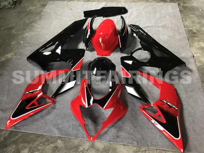 Fairings For Suzuki GSXR 1000 Black and Red GSXR (2005-2006)
