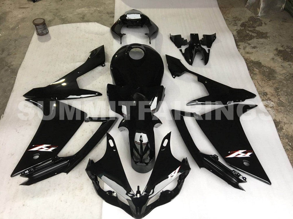 Fairings For Yamaha YZF-R1 All Black R1 (2007-2008)