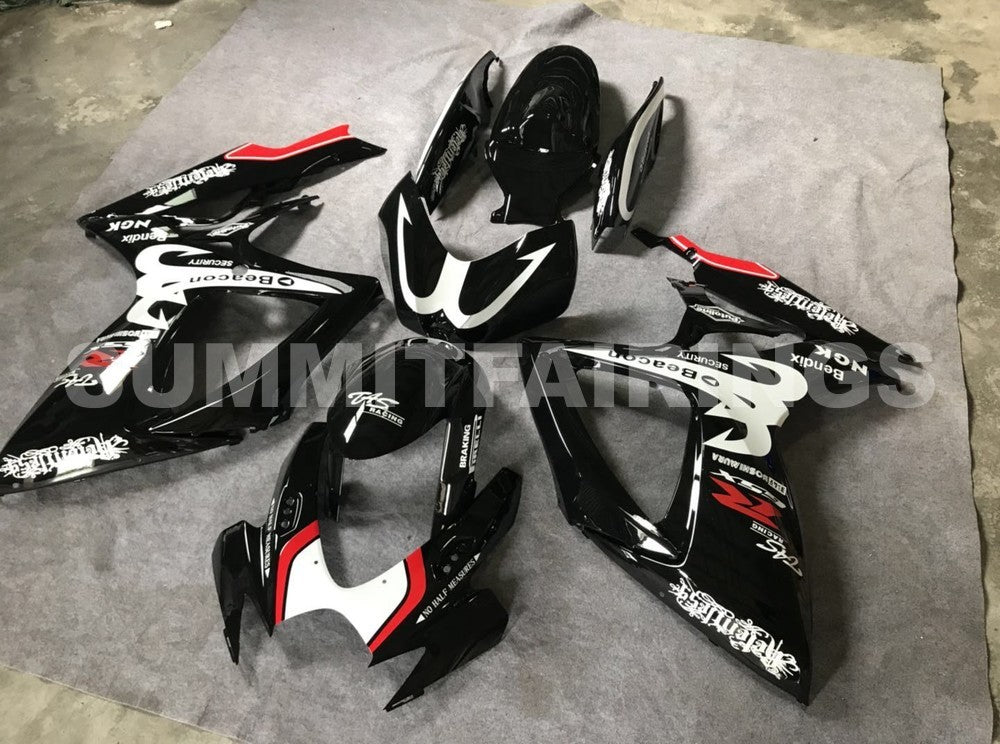 Fairings For Suzuki GSXR 600 750 Black Beacon GSXR (2006-2007)