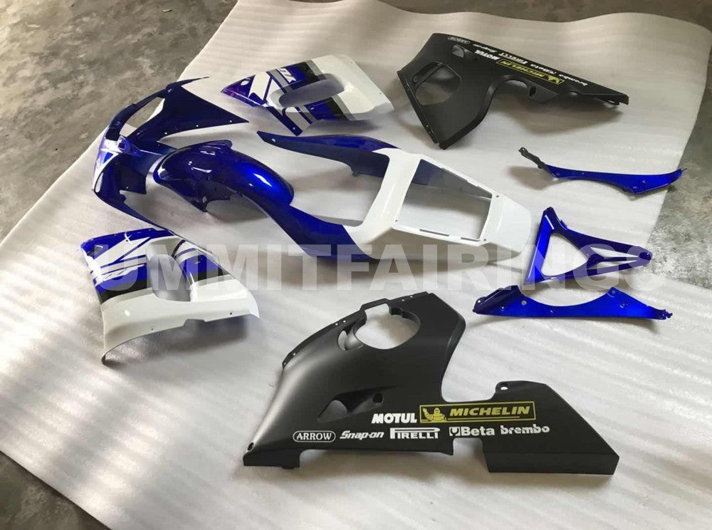 Fairings For Yamaha - YZF-600 R6 1998-2002 Blue White and Black