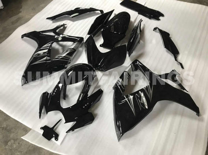 Fairings For Suzuki - GSXR600-750 K6 06-07 Black Silver