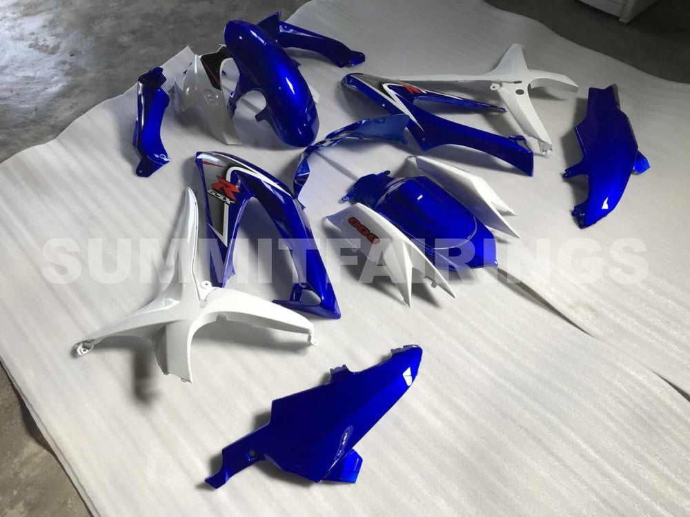 Fairings For Suzuki - GSXR600-750 K8 2008-2010 Blue White