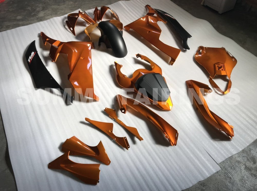 Fairings For Yamaha R6, 2006-2007 - Orange & Matte Black