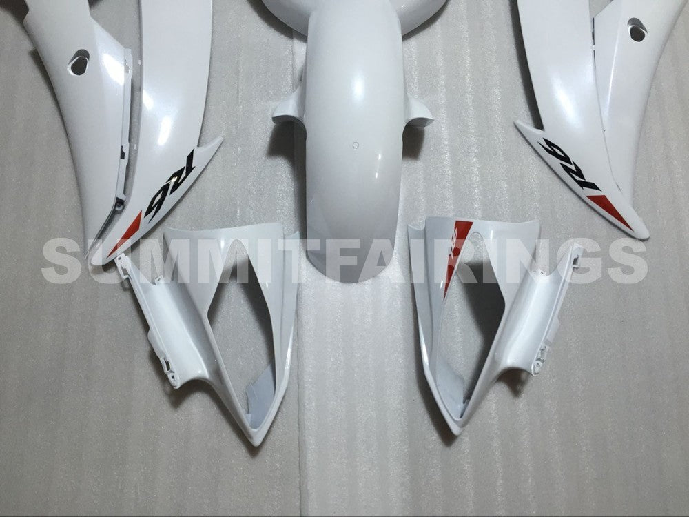 Fairings For Yamaha R6, 2008-2012 - Pearl White