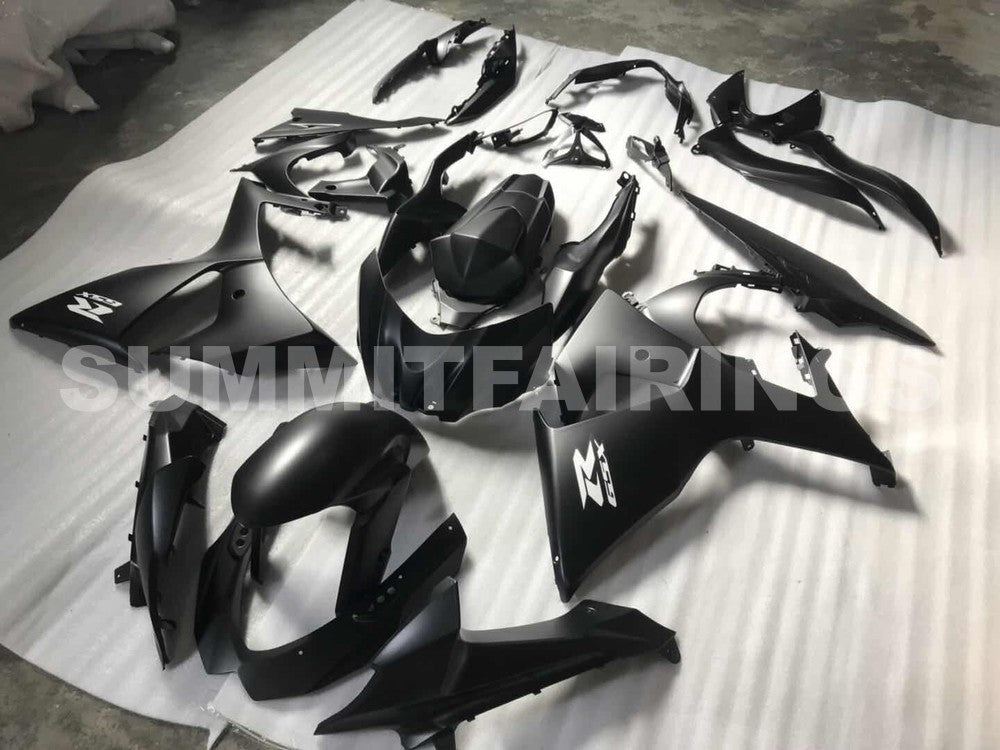 Fairings For Suzuki - GSXR1000 K9 09-16 Matt Blcak & Silvery Decals