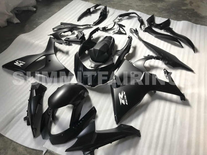 Fairings For Suzuki - GSXR1000 K9 09-16 Matt Blcak & Silvery Decals