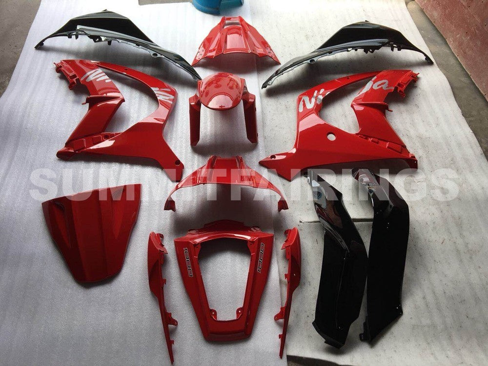 Fairings For Kawasaki ZX-10R 2011-2015 - Red & Black
