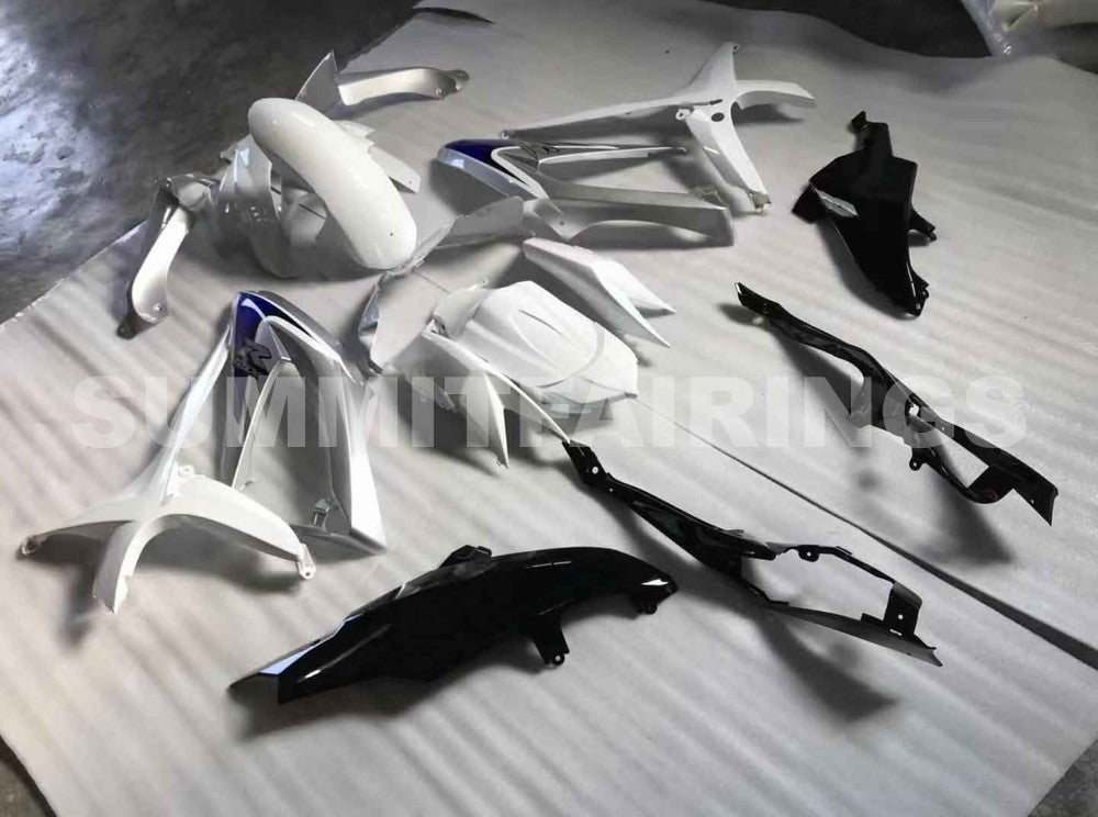 Fairings For Suzuki GSXR 600 750 Silver White GSXR (2008-2009-2010)