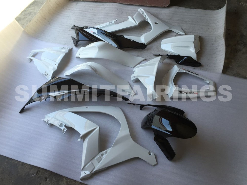 Fairings For Kawasaki ZX-10R, 2011-2015 - White & Black