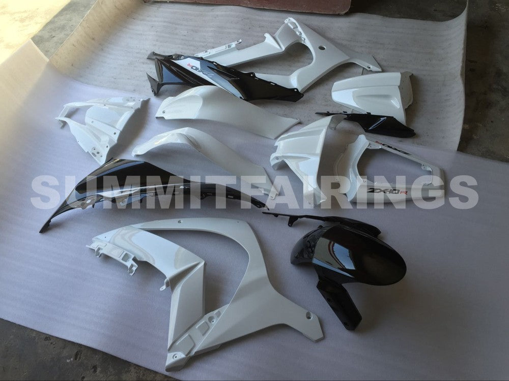 Fairings For Kawasaki ZX-10R, 2011-2015 - White & Black