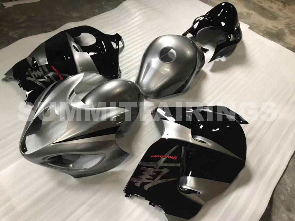 Fairings For Suzuki - GSXR1300 1996-2007 Silver and Black