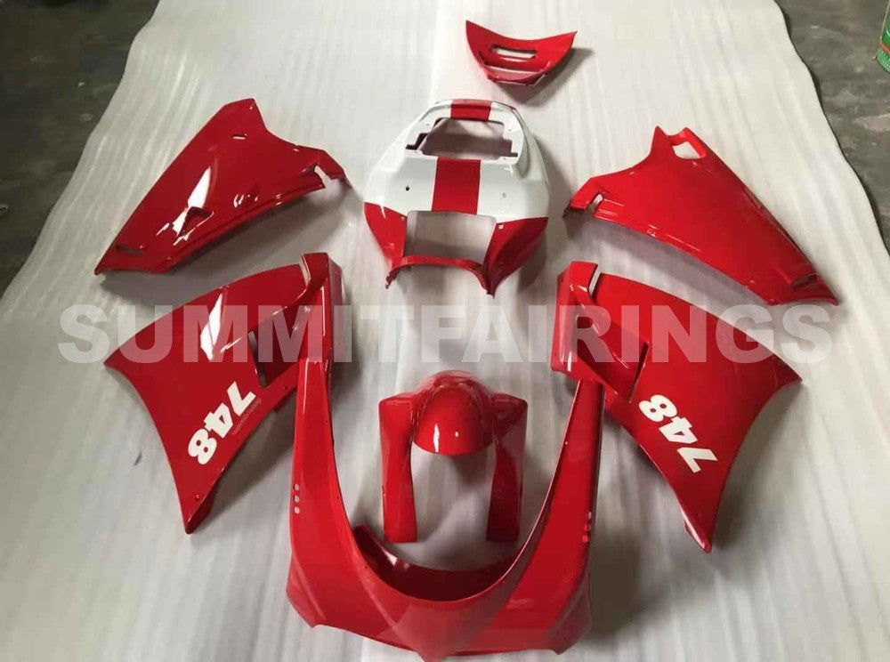 Fairings For Ducati - 996/748 1994-2002 Red White