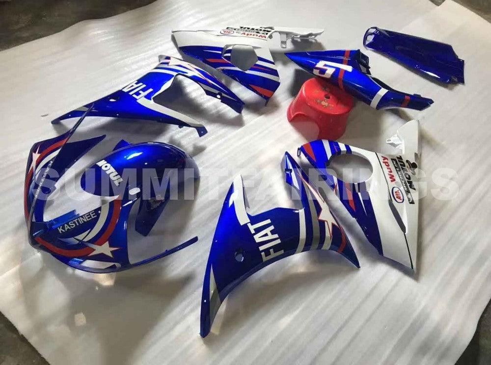 Fairings For Yamaha YZF-R6 Blue Star FIAT R6 (2005)