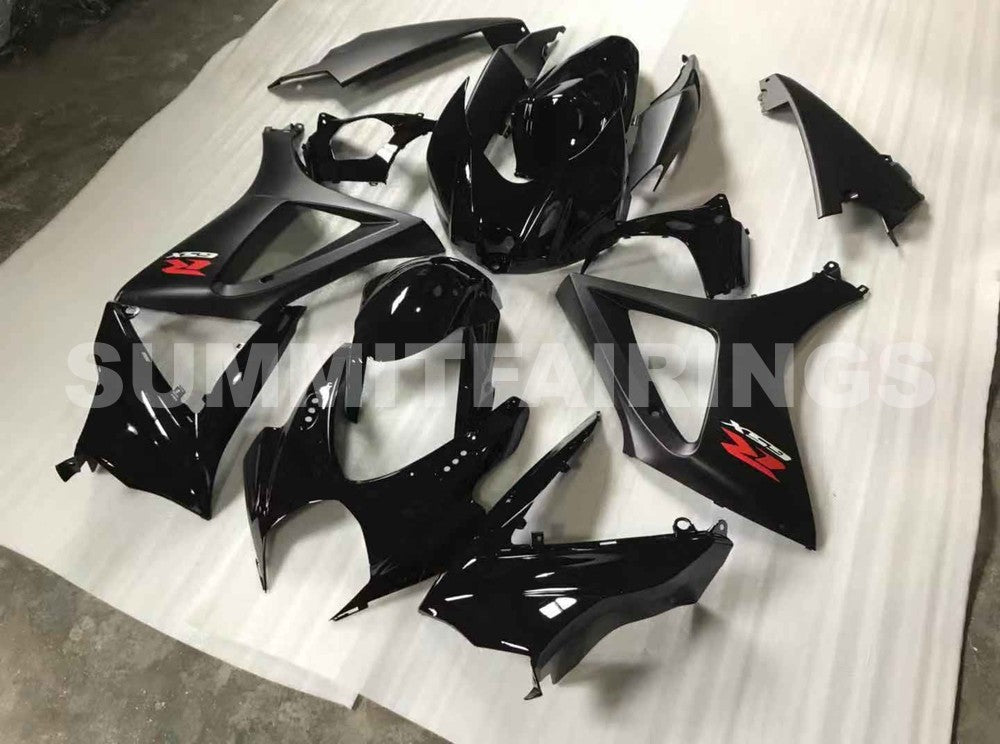 Fairings For Suzuki GSXR 1000 All Black GSXR (2007-2008)