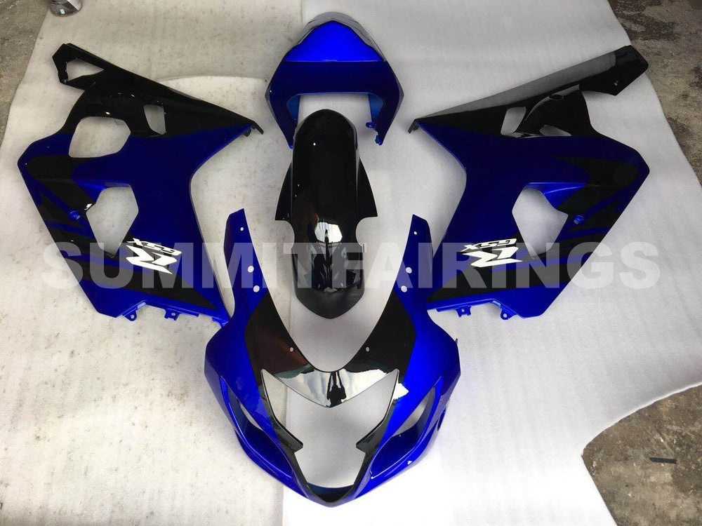 Fairings For Suzuki GSXR 600 750 Blue Black GSXR (2004-2005)