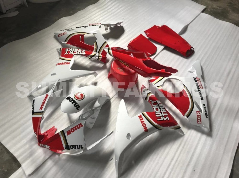 Fairings For Yamaha YZF-R6 White & Red R6 (2005)