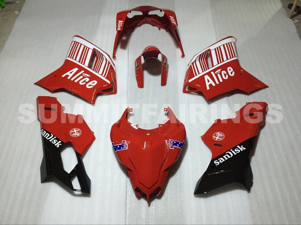 Fairings For Ducati 1098 1198 848 Red (2007-2011)