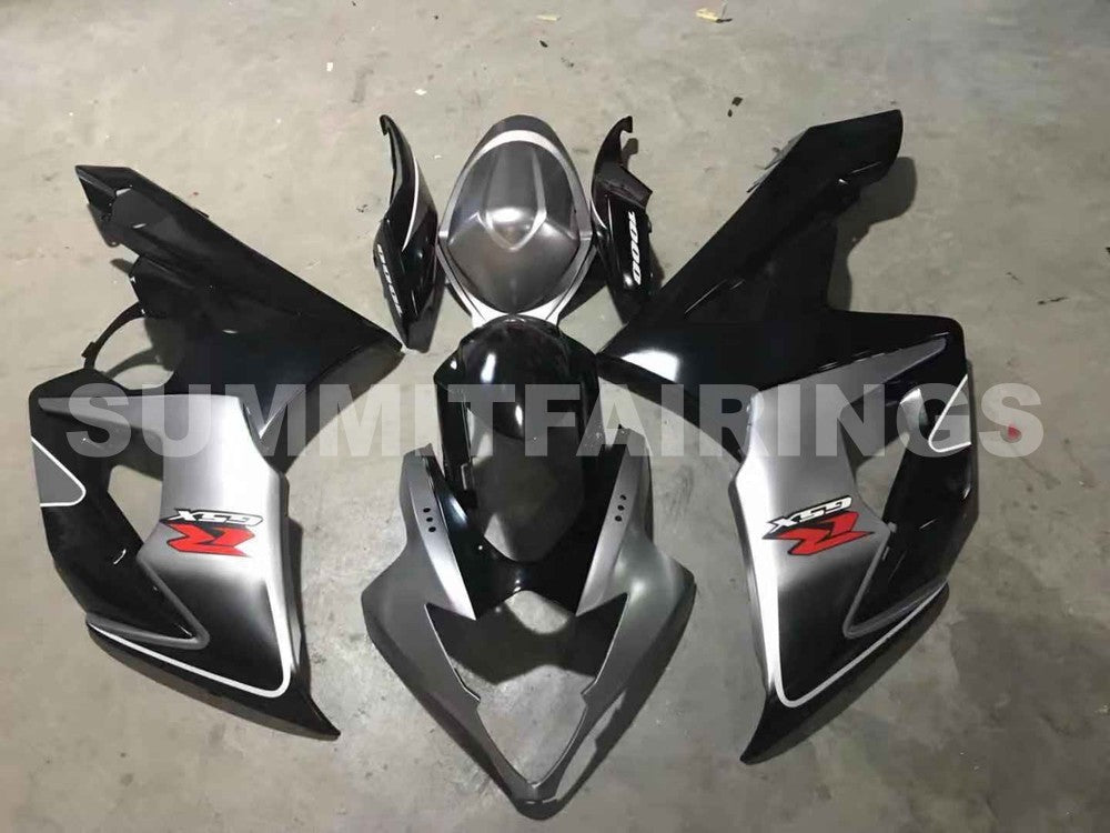 Fairings For Suzuki GSXR 1000 K5 (2005-2006) Black Silver
