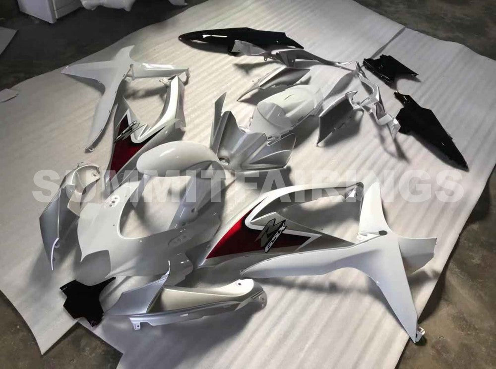 Fairings For Suzuki GSXR 600 750 (2008-2010) White Black Red