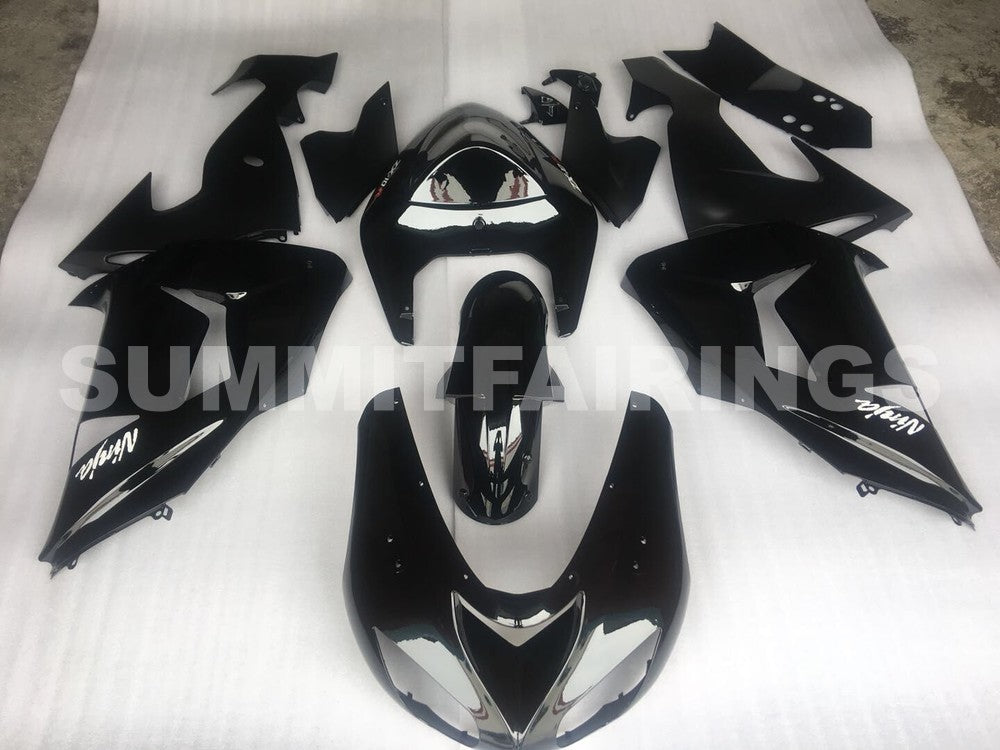 Fairings For Kawasaki Ninja ZX-10R (2006-2007) Black