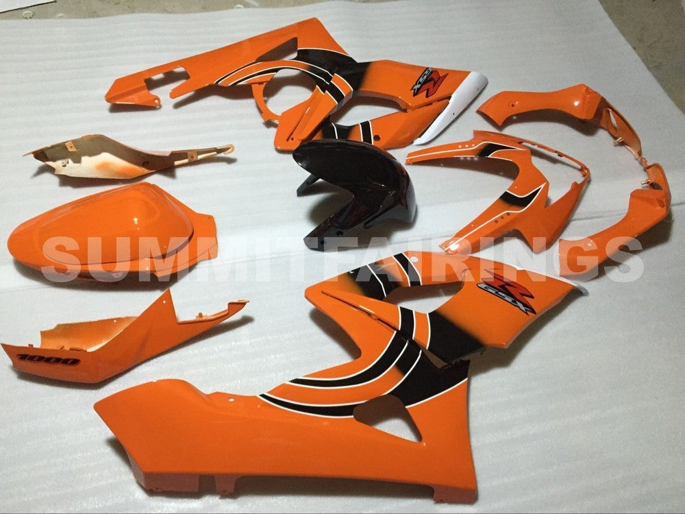 Fairings For Suzuki GSXR 1000 Orange & Black GSXR (2005-2006)