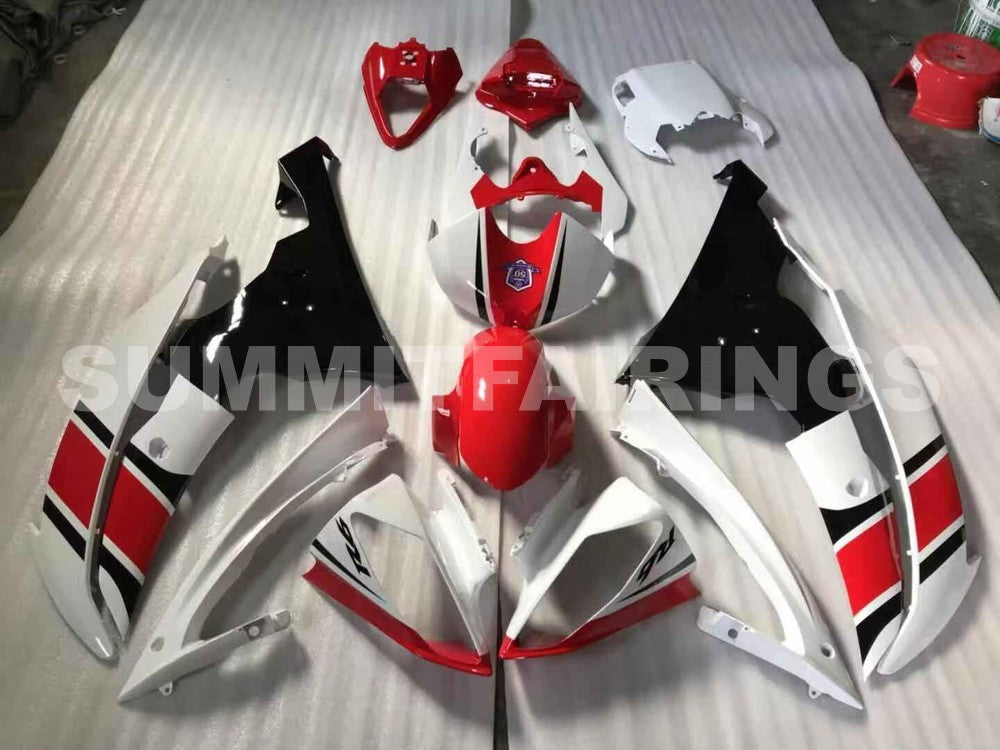 Fairings For Yamaha R6, 2008-2012 - Red, White & Black