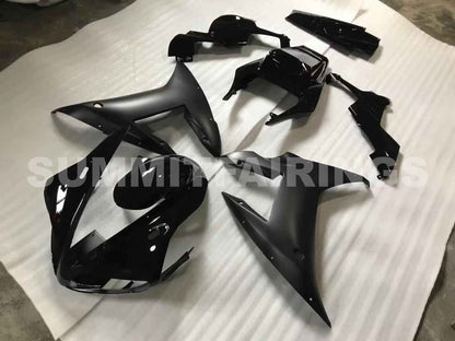 Fairings For Yamaha YZF-R1 Gloss Black Matte Black R1 (2002-2003)