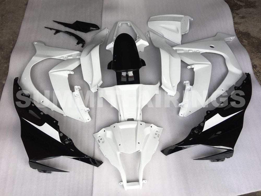 Fairings For Kawasaki ZX-10R, 2011-2015 - White & Black