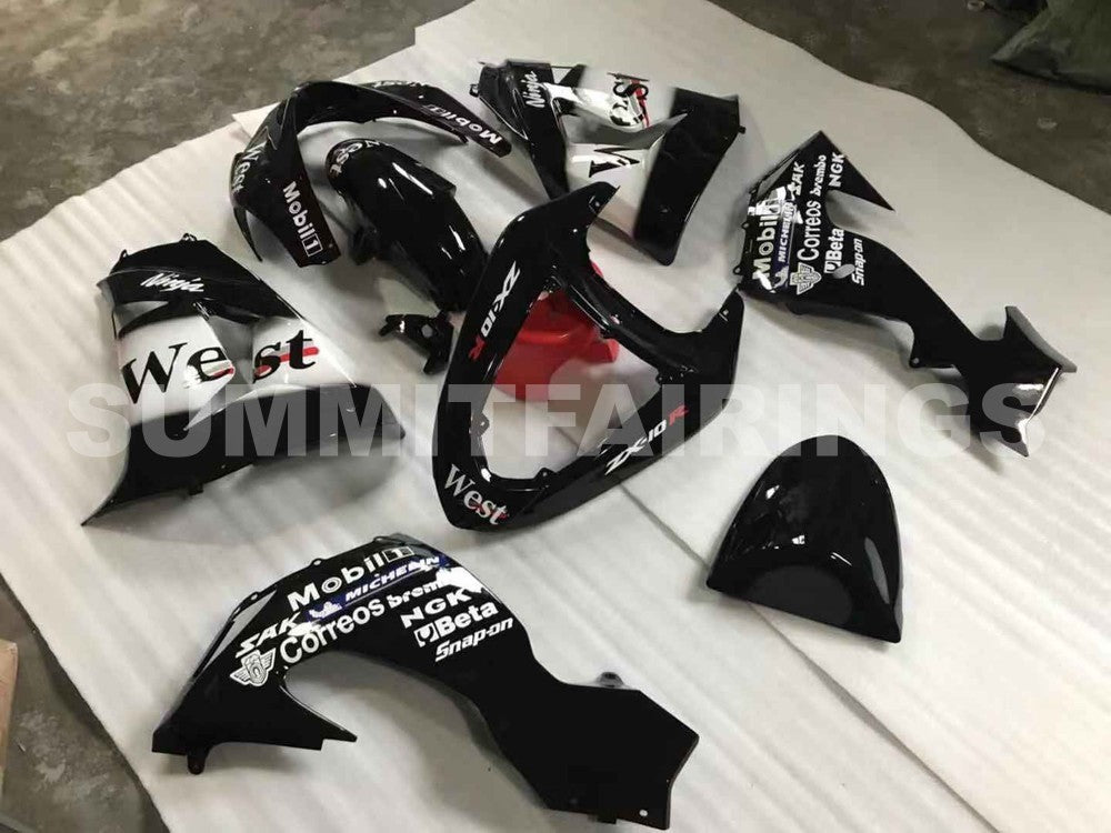 Fairings For Kawasaki ZX-10R, 2006-2007 - White & Black