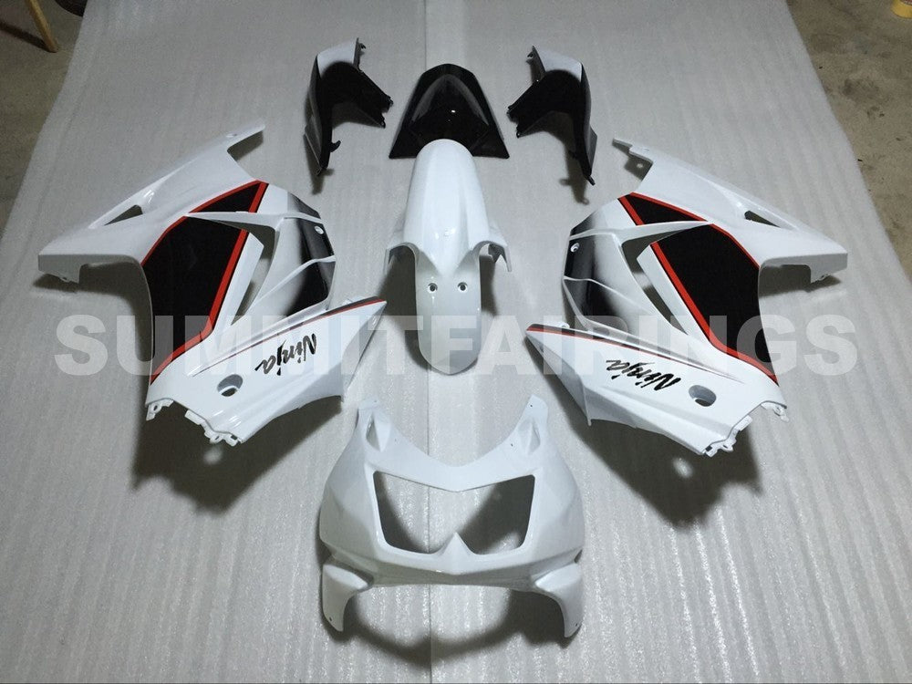 Fairings For Kawasaki Ninja ZX-250R EX250(2008-2012) White Black