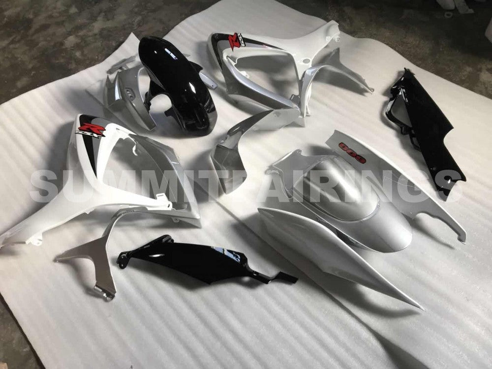 Fairings For Suzuki - GSXR600-750 K6 06-07 White Silver