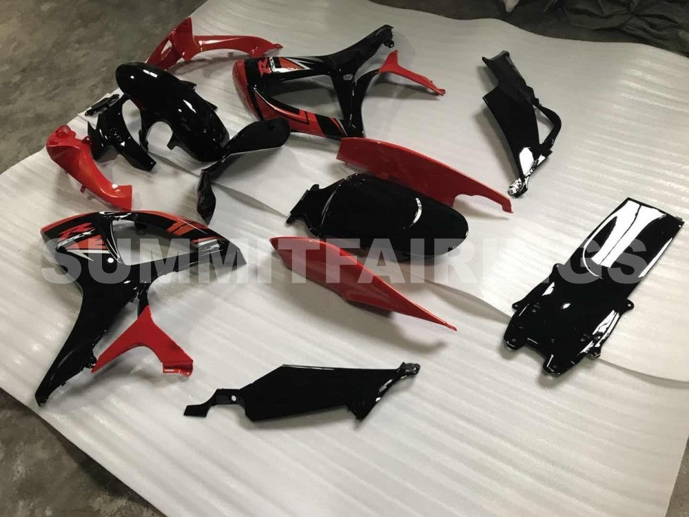 Fairings For Suzuki GSXR 600 750 Black & Red GSXR (2006-2007)