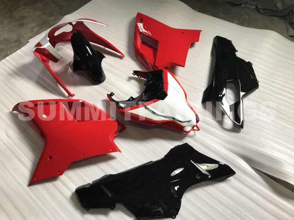 Fairings For Ducati 1098 1198 848 Red White Center 1098 (2007-2011)