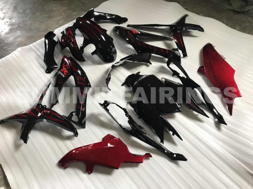 Fairings For Suzuki - GSXR600-750 K8 2008-2010 Flame Red